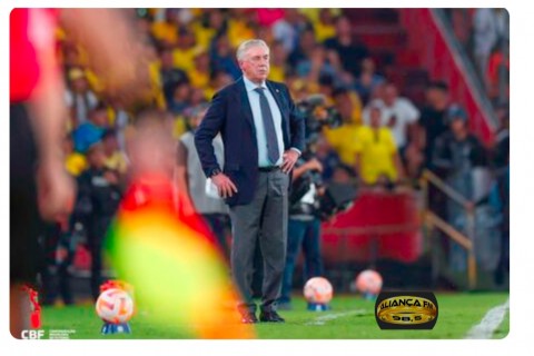 Na estreia do técnico Carlo Ancelotti, Brasil empata sem gols diante do Equador