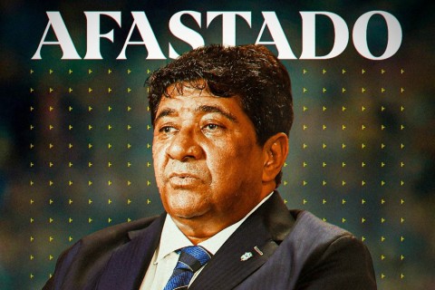 AFASTADO: O presidência da CBF, Ednaldo Rodrigues.