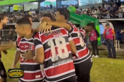 Santa Cruz vence Central no Lacerdão e segue na liderança do Grupo A3 da Série D